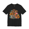 Boho Woman with Sunflowers Graphic T-Shirt