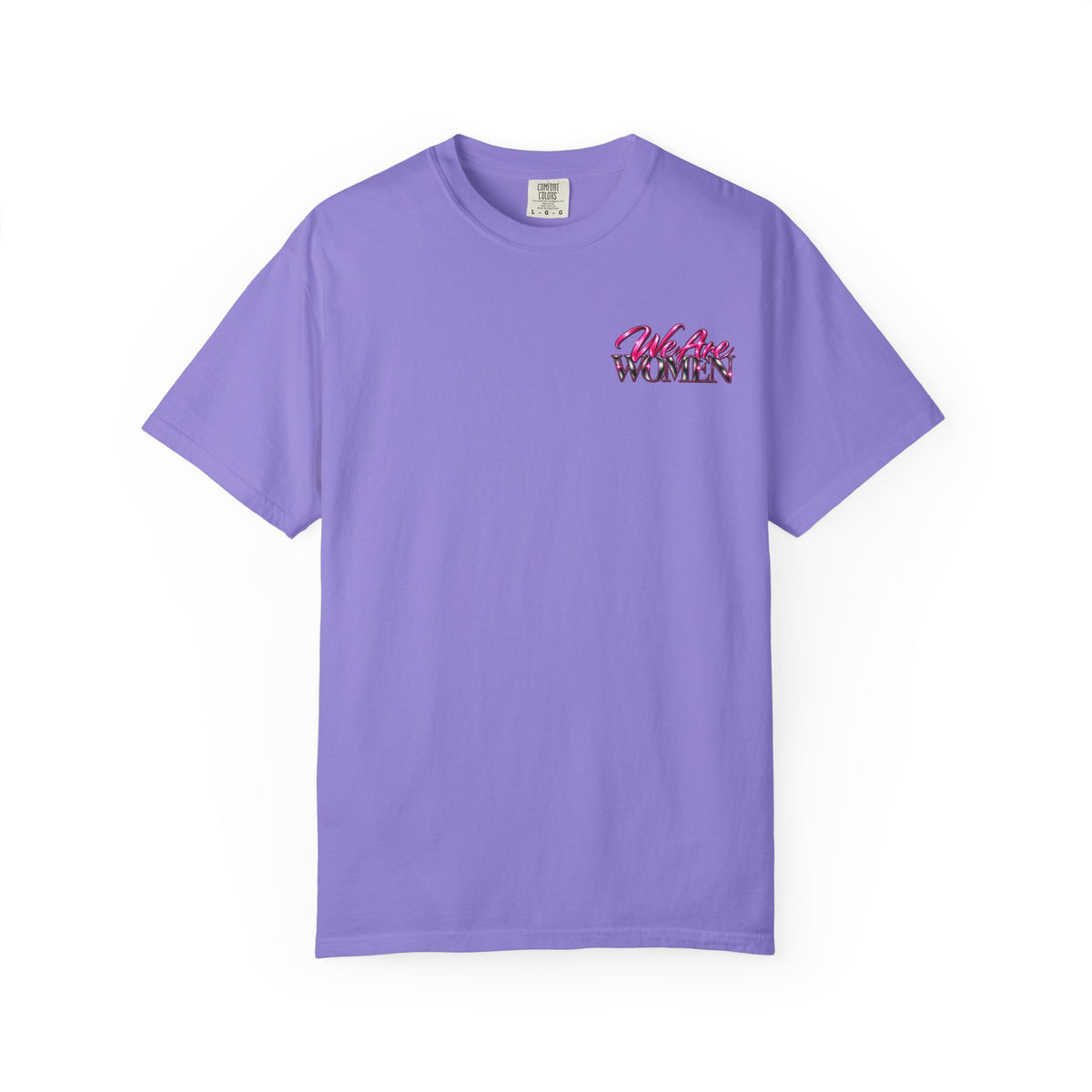 T-Shirt — "Women Who Fight Back" Graphic Tee (Feminist Empowerment, Bold Pink Back Art)
