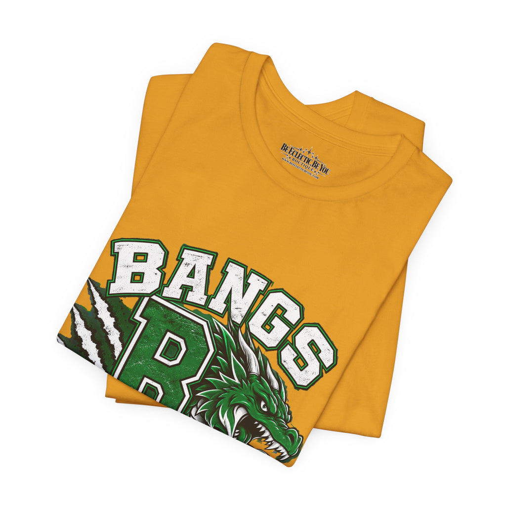 Bangs Dragons Vintage Mascot Graphic T-Shirt