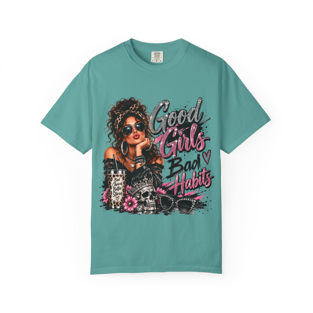 Good Girls Bad Habits Graphic T-Shirt