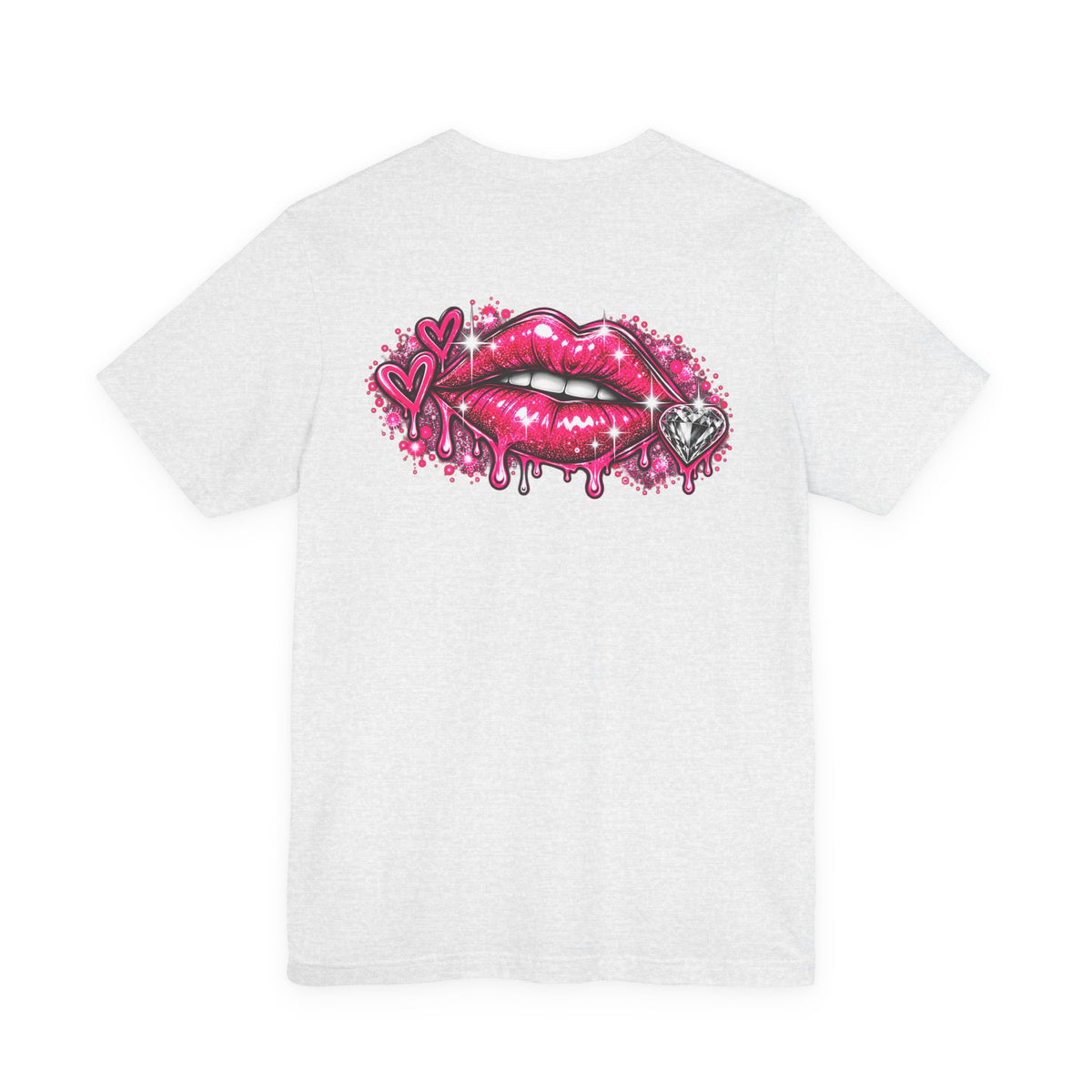Sparkly Pink Lips Graphic Tee