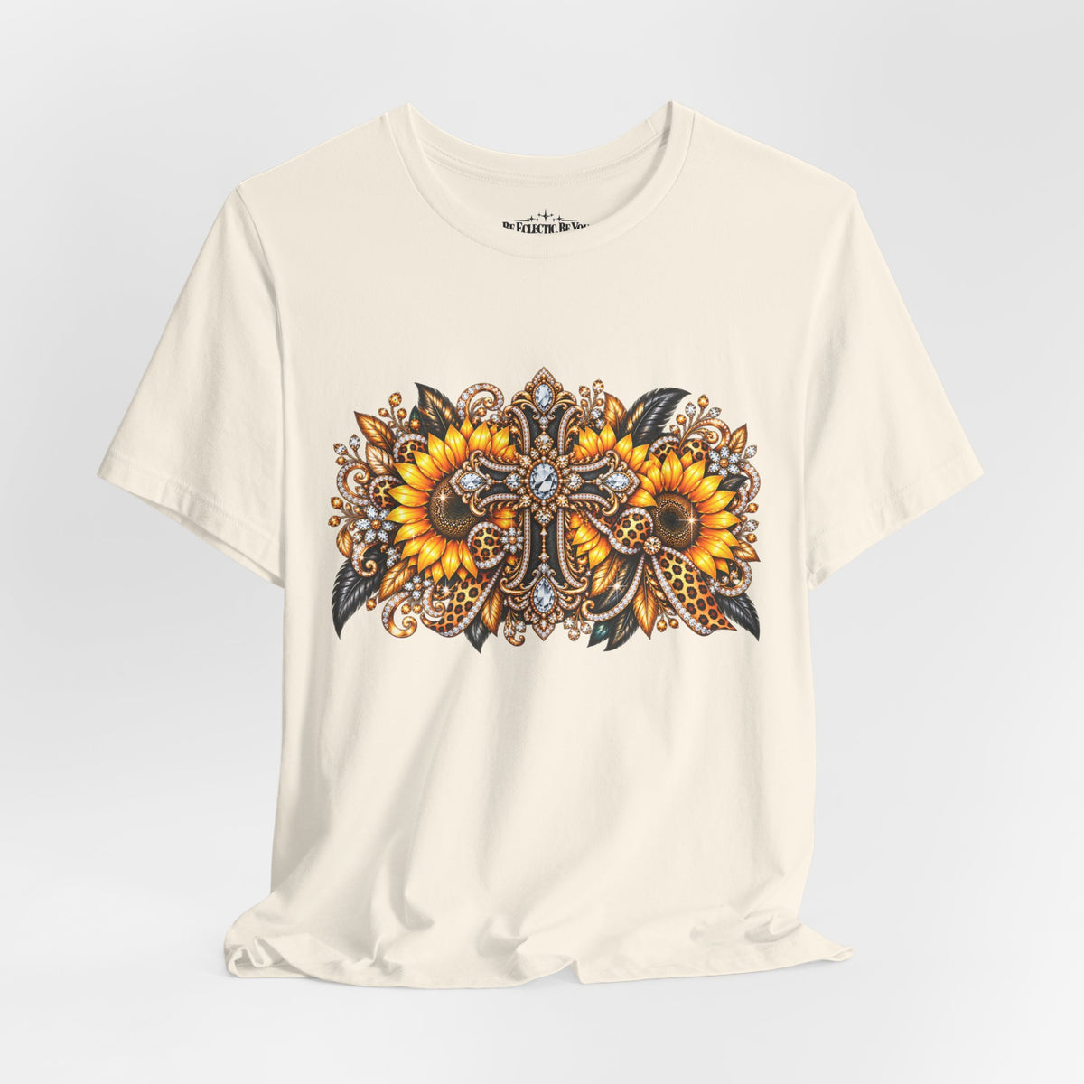 Ornate Sunflower Mandala Tee