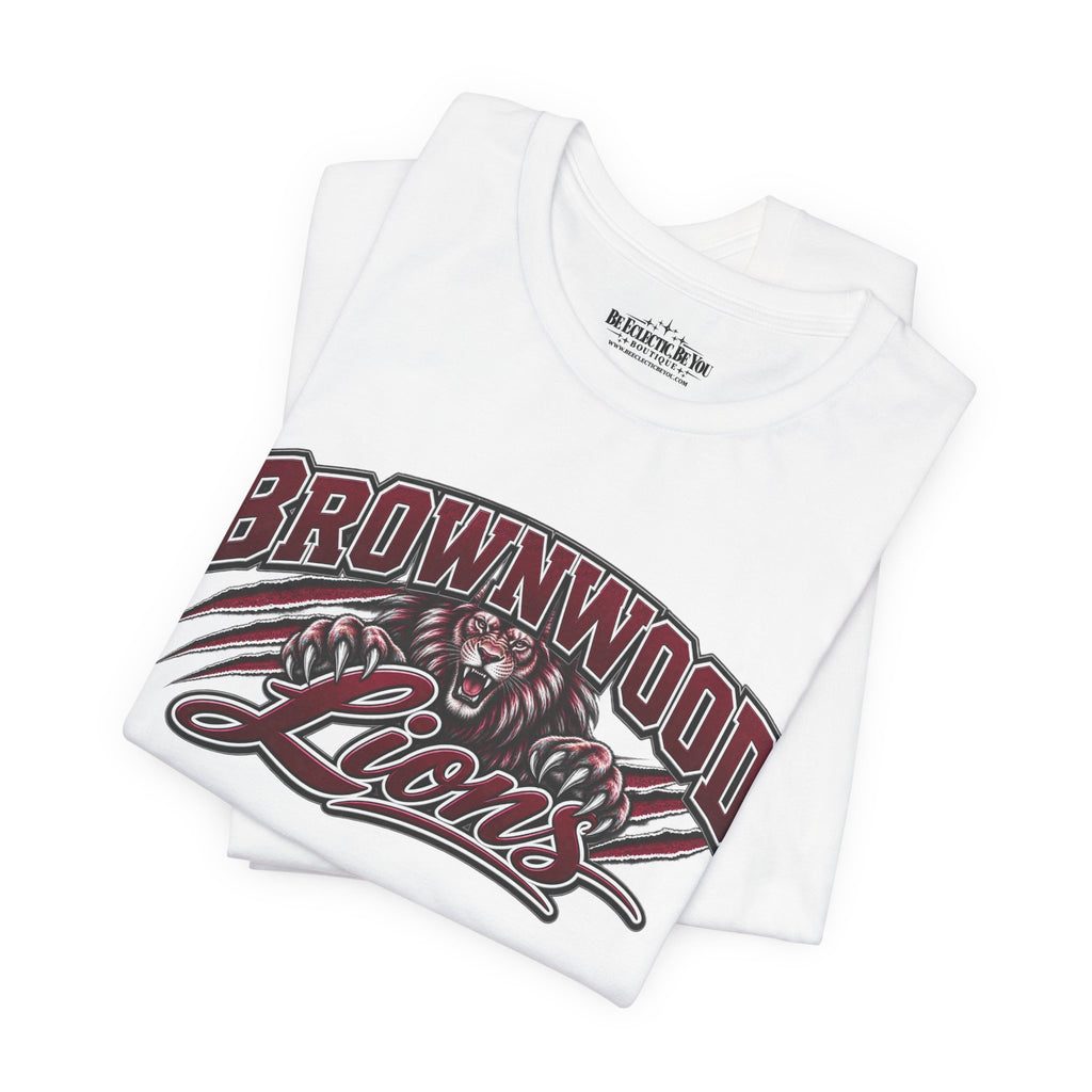 Brownwood Lions Family Football Graphic T-Shirt
