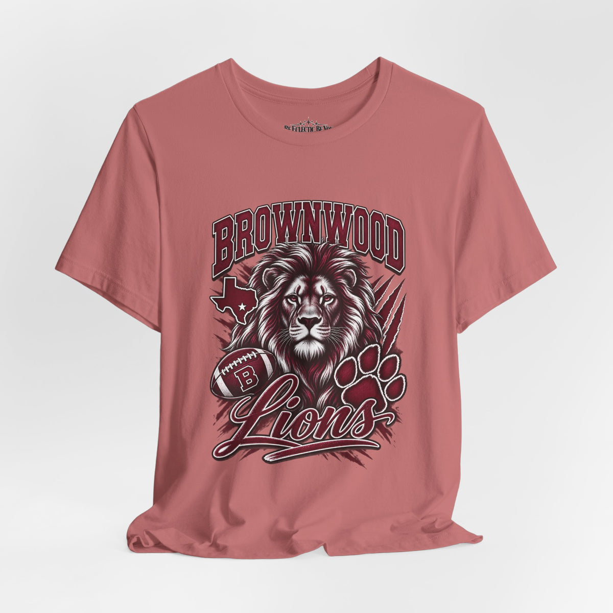 Brownwood Lions Vintage Lion Graphic T-Shirt