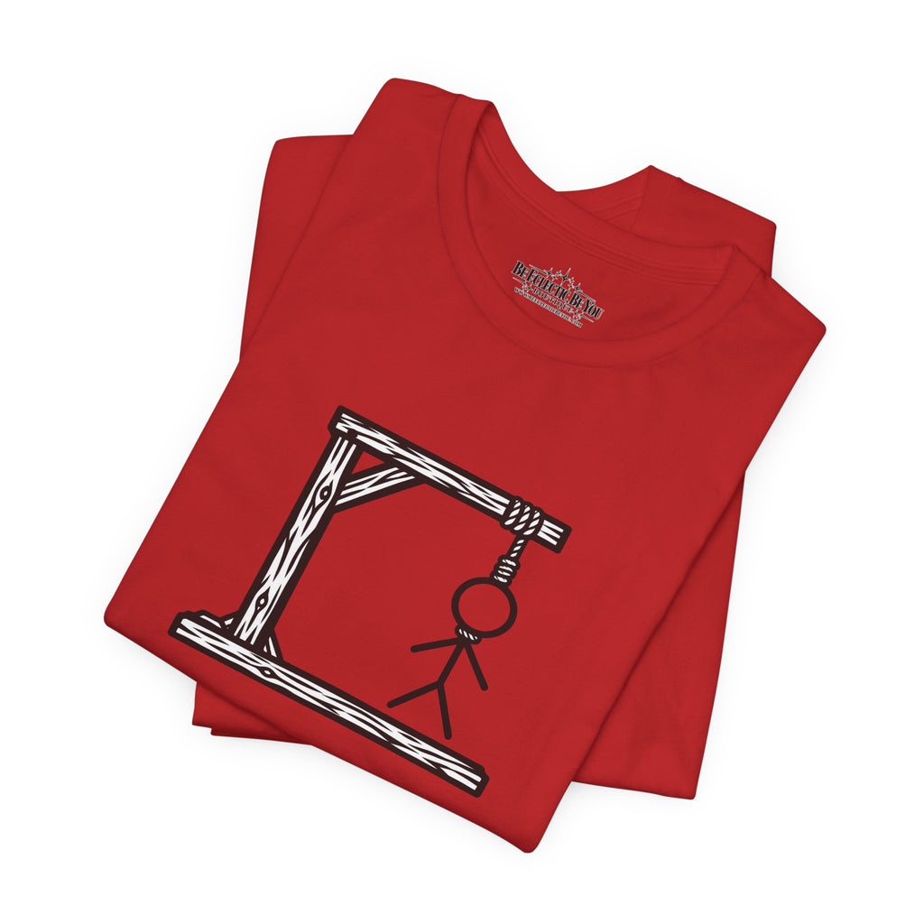 Hangman “F_C_ _FF” Graphic T-Shirt