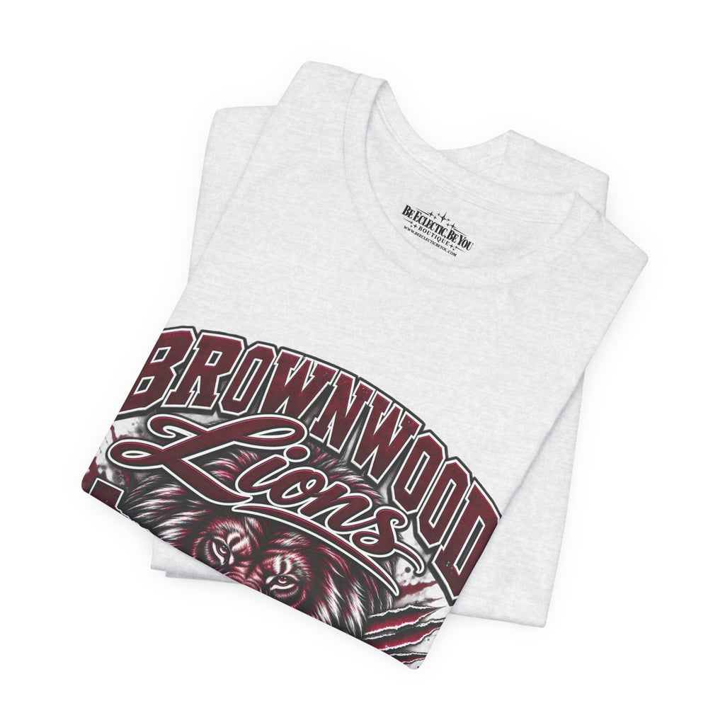 Brownwood Lions Mascot Jersey T-Shirt