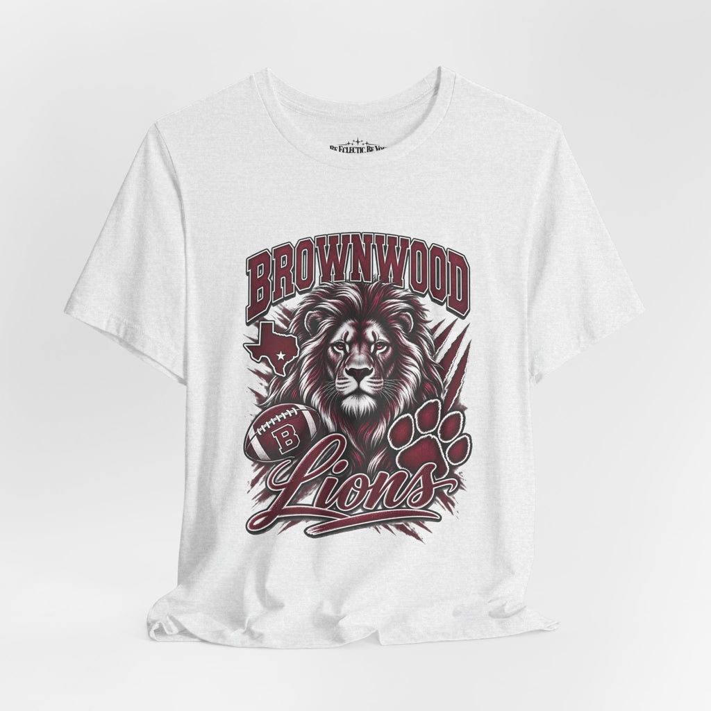 Brownwood Lions Vintage Lion Graphic T-Shirt