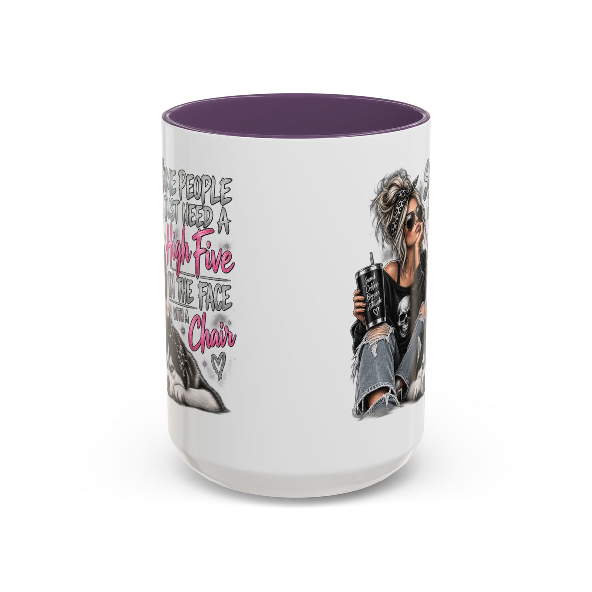 “Some People Just Need a High Five” Mug
