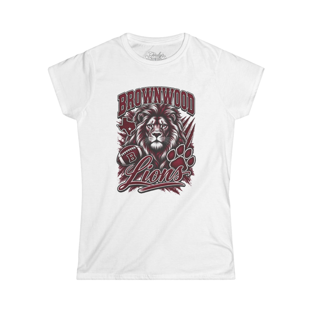 Brownwood Lions Women's Softstyle Tee