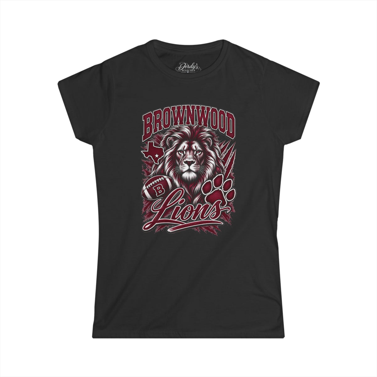 Brownwood Lions Women's Softstyle Tee