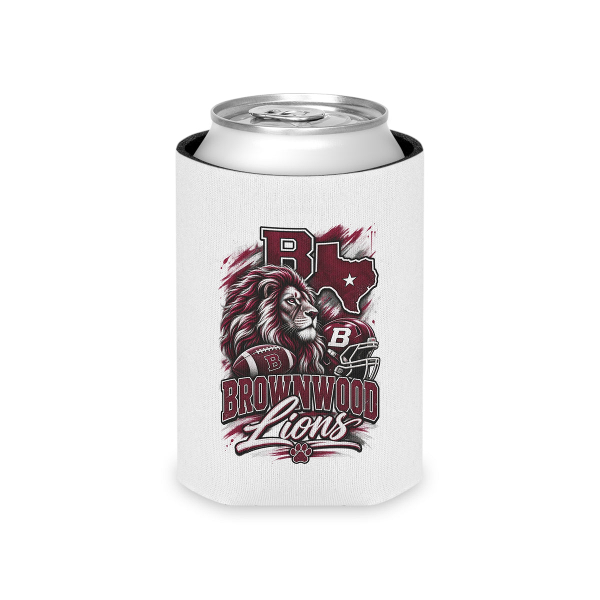 Brownwood Lions  Can Cooler