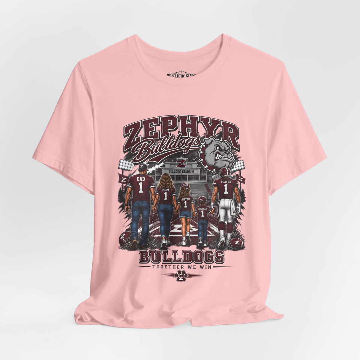Zephyr Bulldogs Together We Rise Graphic T-Shirt