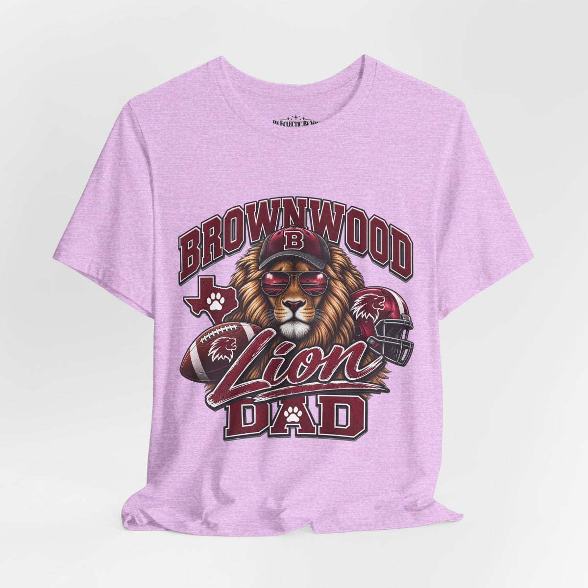 Brownwood Lion Dad Graphic T-Shirt