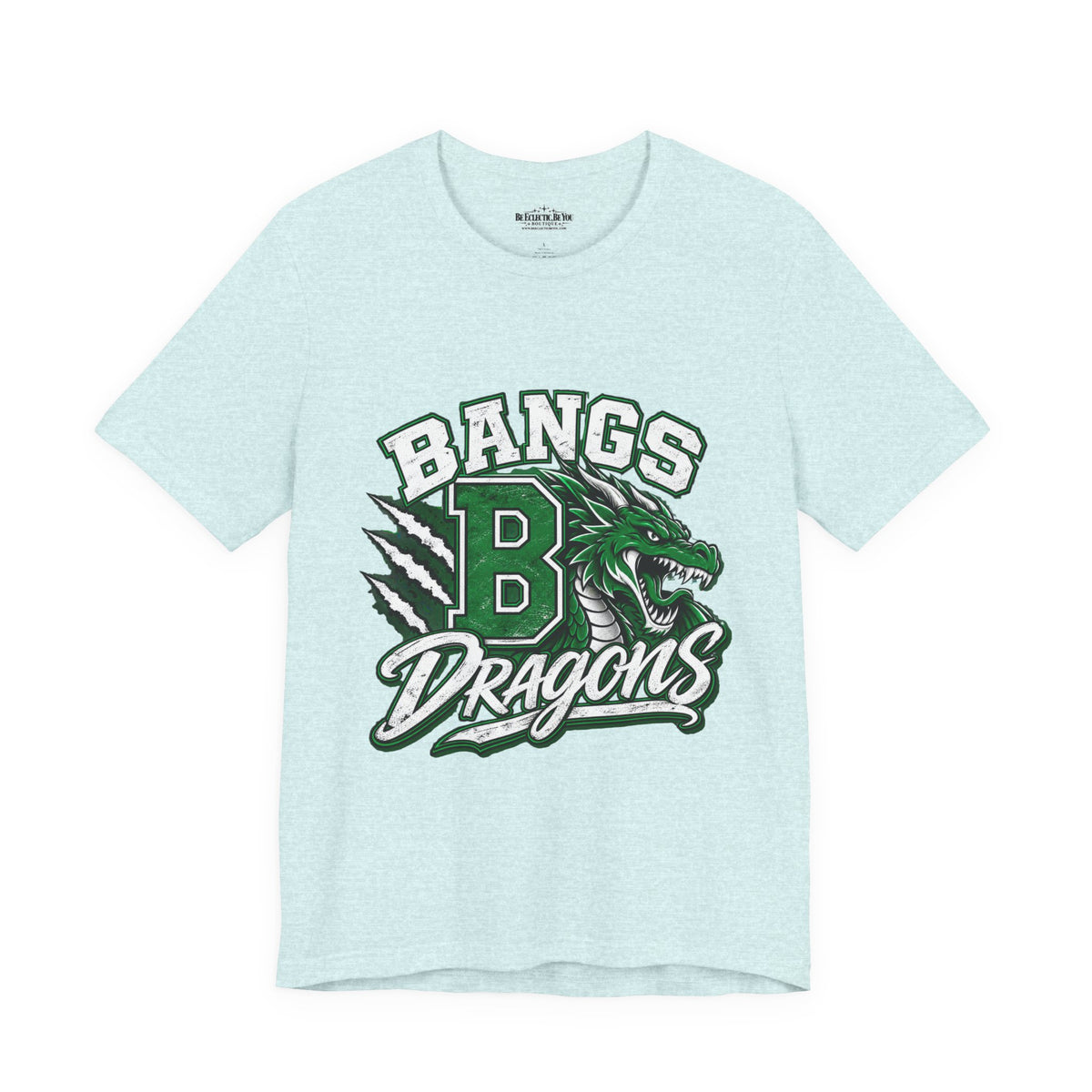 Bangs Dragons Vintage Mascot Graphic T-Shirt