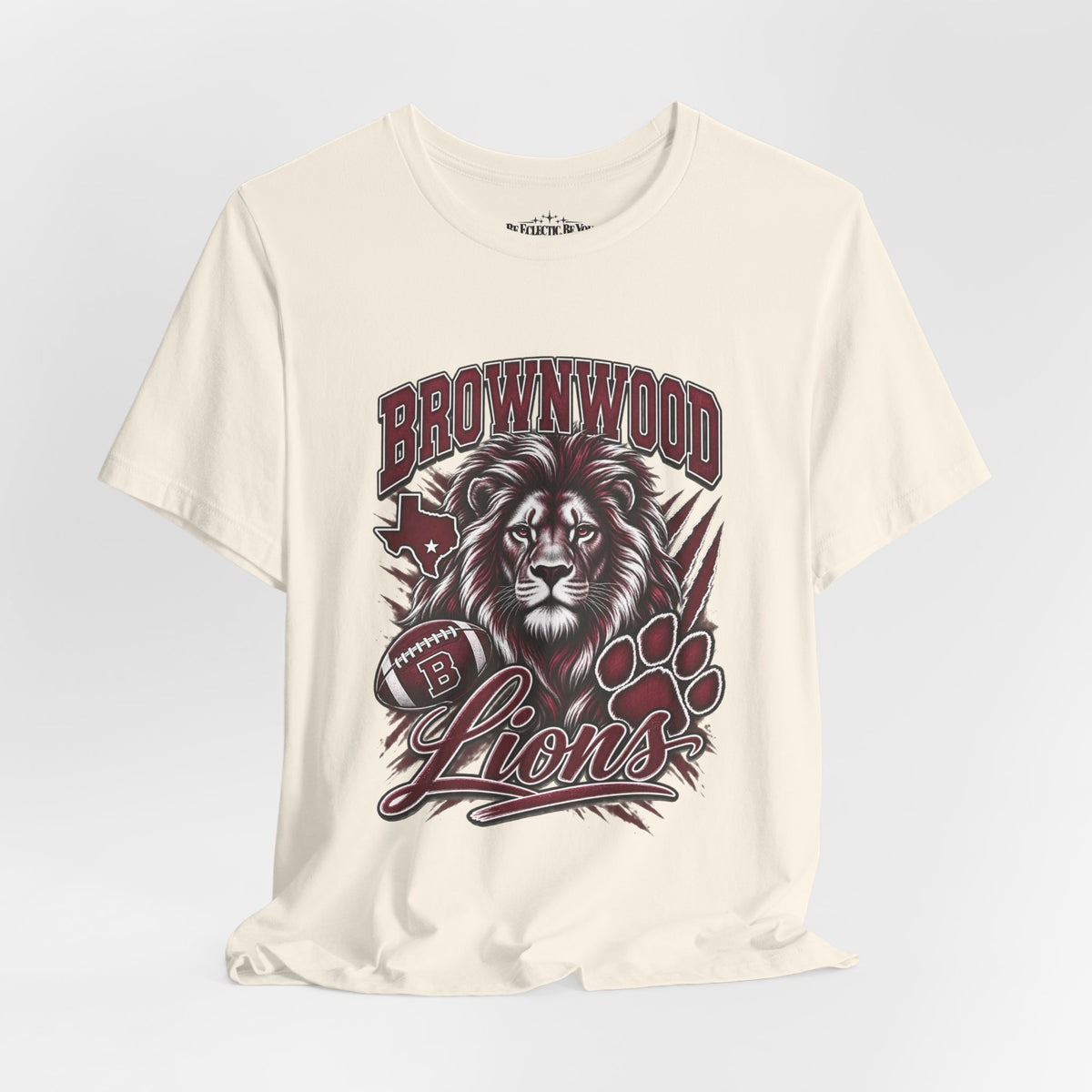 Brownwood Lions Vintage Lion Graphic T-Shirt
