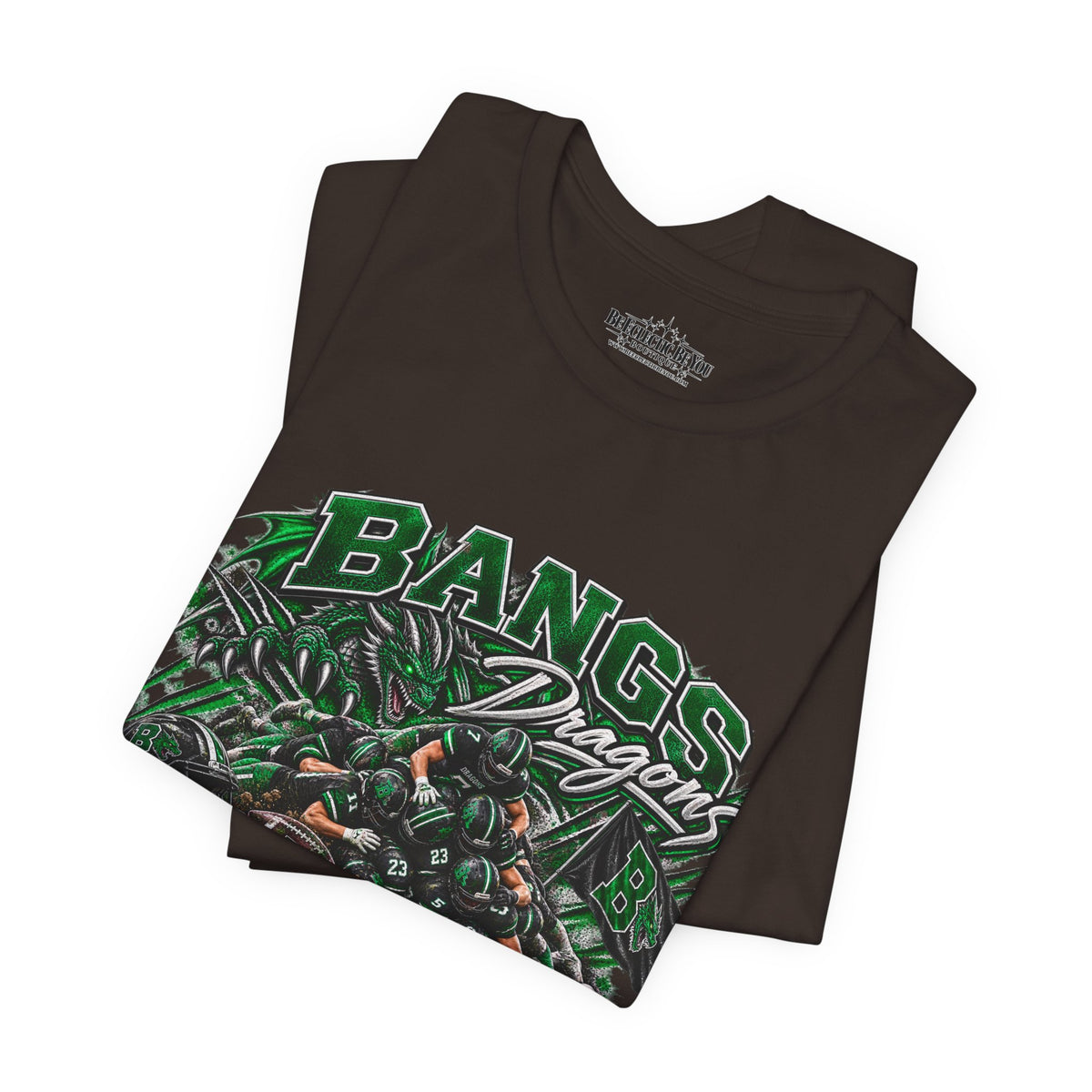 Bangs Dragons Graphic T-Shirt