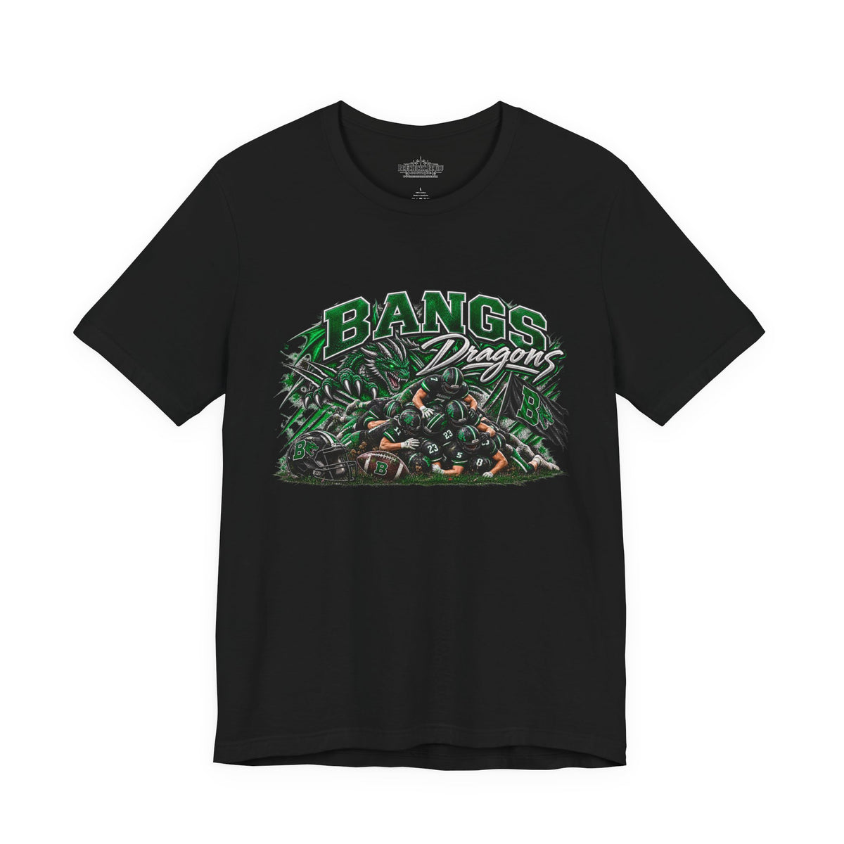 Bangs Dragons Graphic T-Shirt