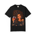 Sassy Curly Girl Wine T-Shirt