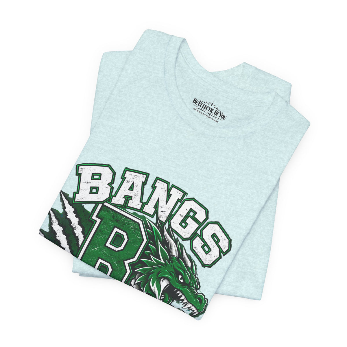 Bangs Dragons Vintage Mascot Graphic T-Shirt