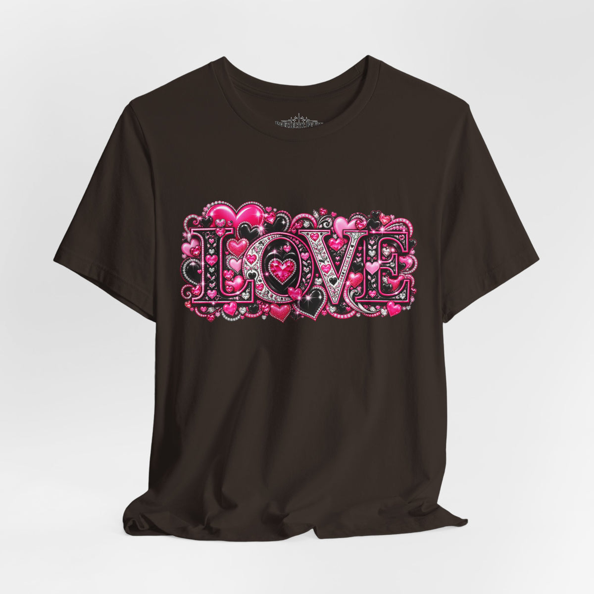 Love Graphic T-Shirt – Romantic Pink Valentine’s Day Tee