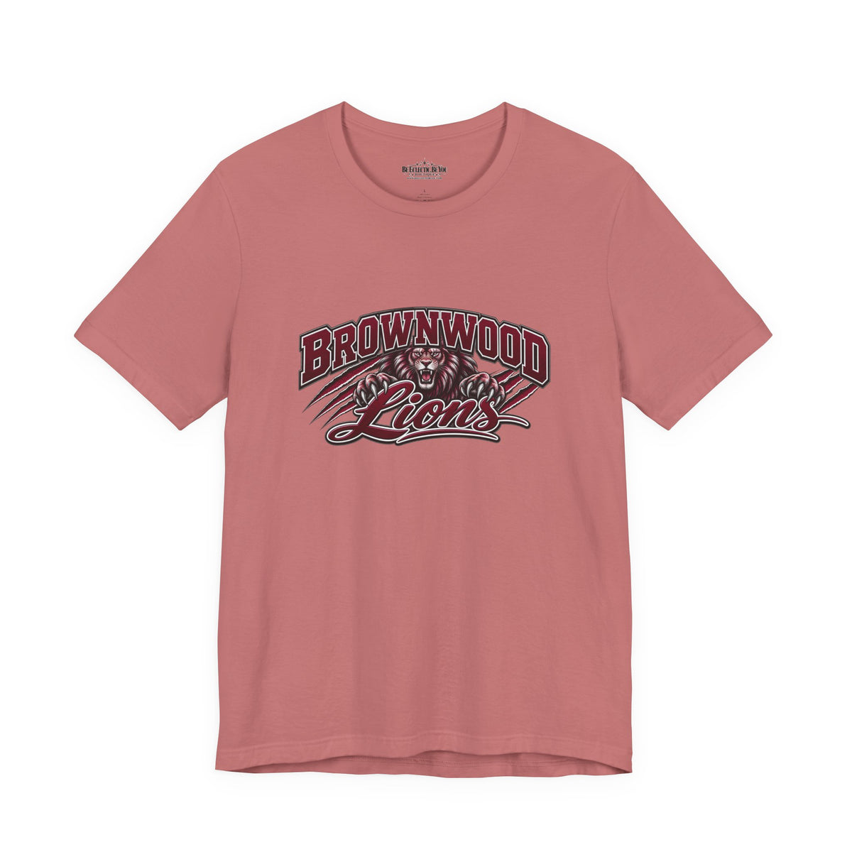 Brownwood Lions Vintage School Graphic T-Shirt