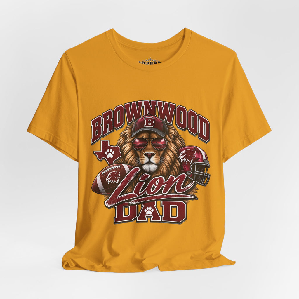 Brownwood Lion Dad Graphic T-Shirt