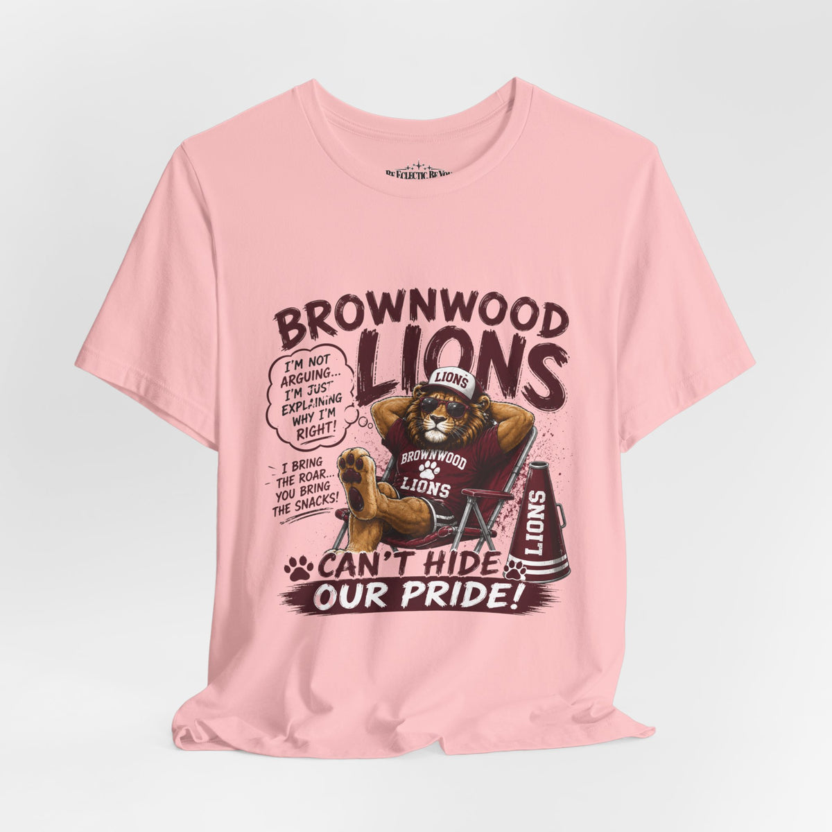 Brownwood Lions Can’t Hide Our Pride Graphic T-Shirt
