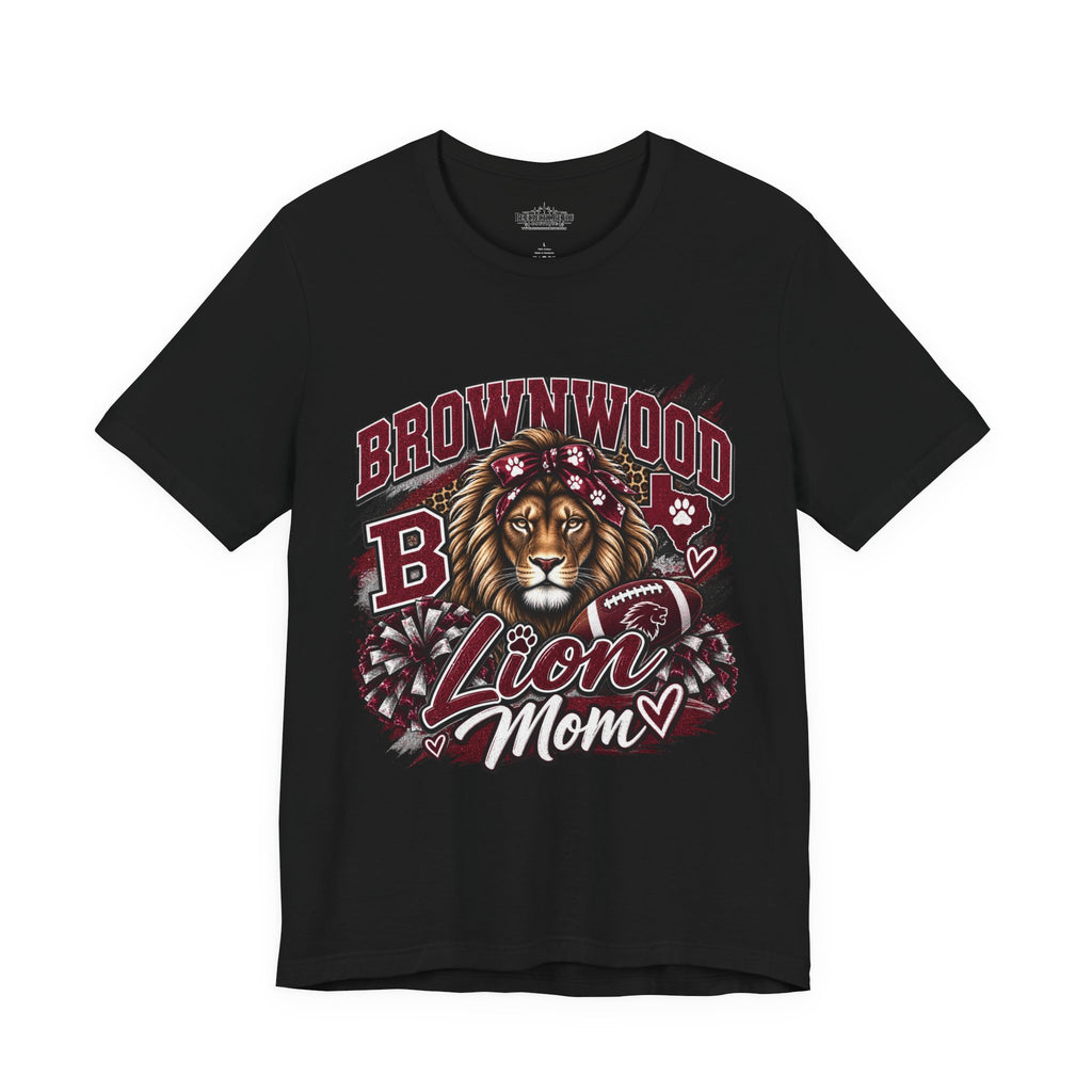 Brownwood B Lion Mom Graphic Tee