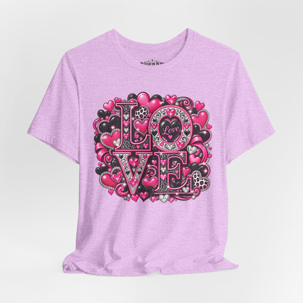 Love Heart Graphic T-Shirt – Romantic Valentine’s Day Tee