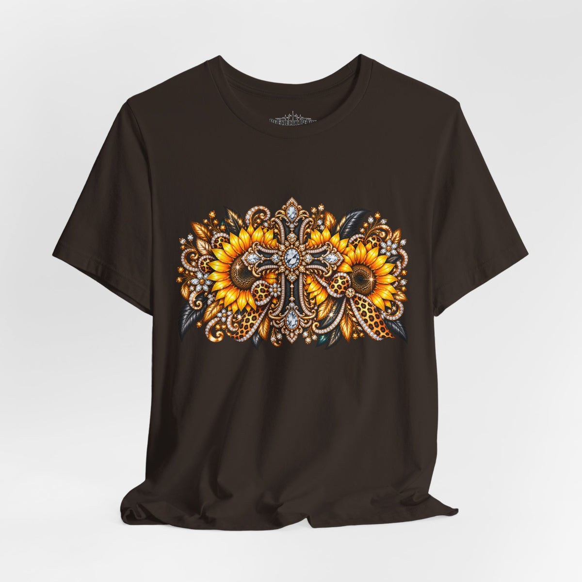 Ornate Sunflower Mandala Tee