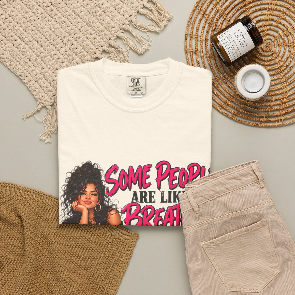 Breath of Fresh Air T-Shirt — "Some People Are Like A Breath Of Fresh Air And Some Are Just Hot Air" Graphic Tee