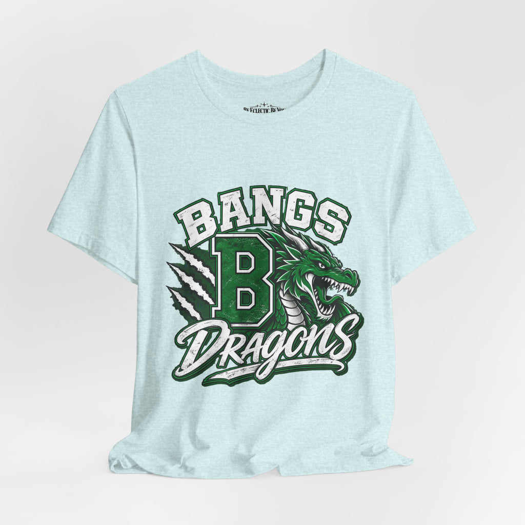 Bangs Dragons Vintage Mascot Graphic T-Shirt