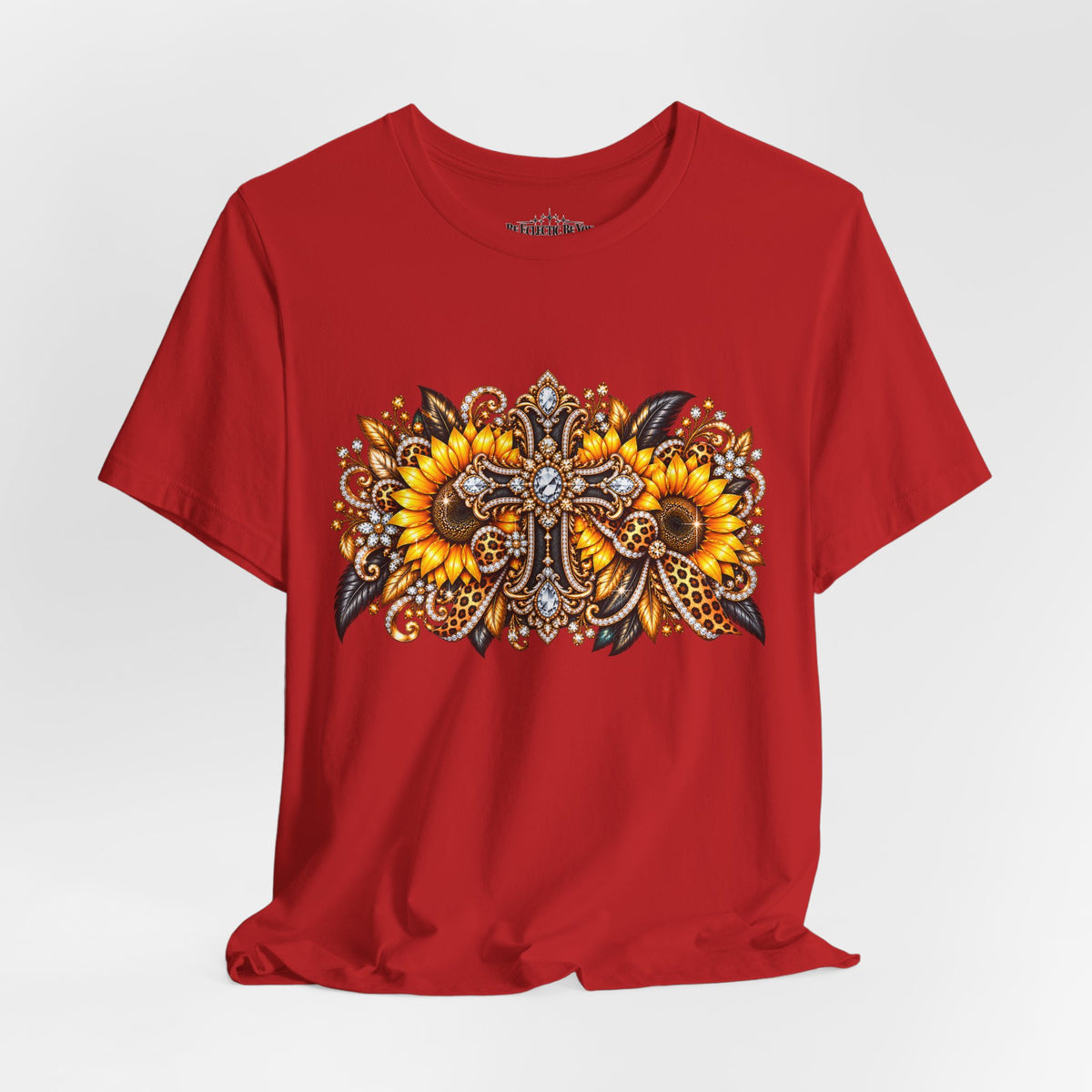 Ornate Sunflower Mandala Tee
