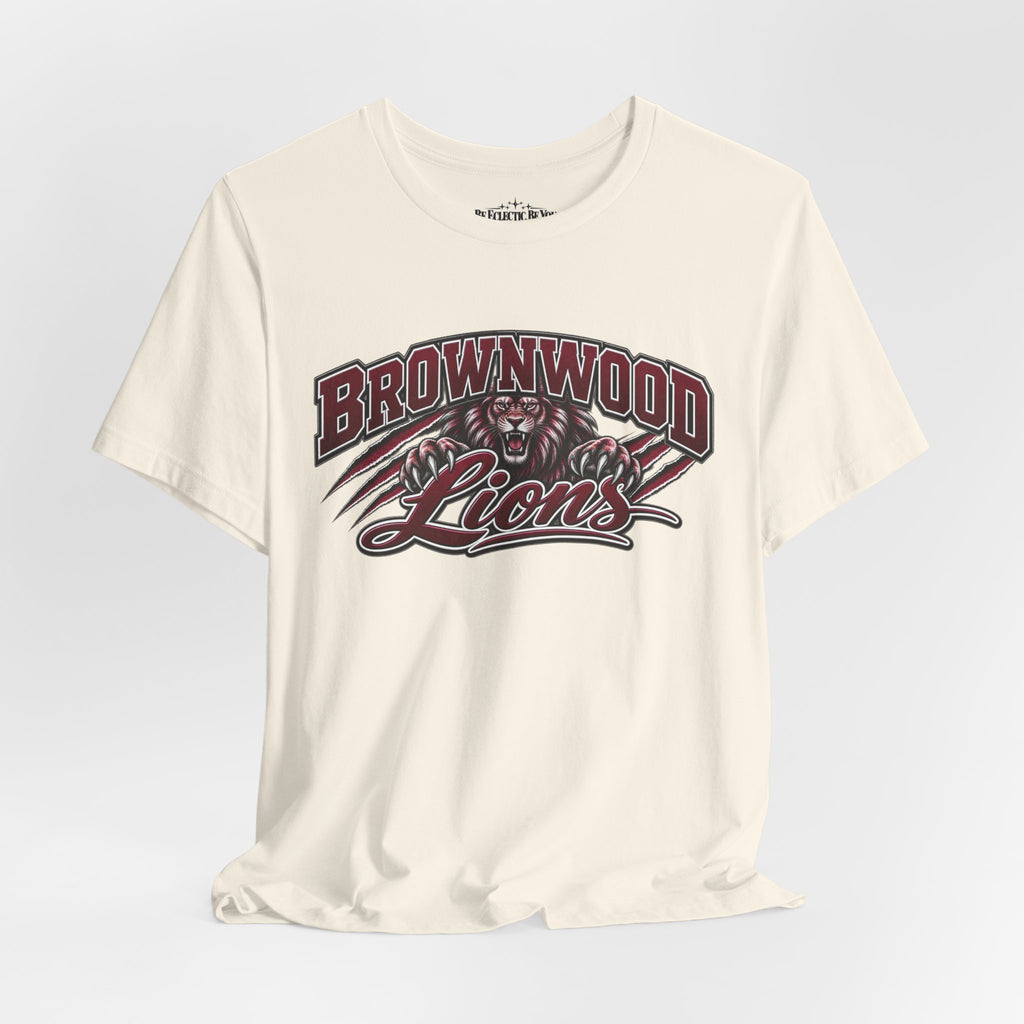Brownwood Lions Family Football Graphic T-Shirt