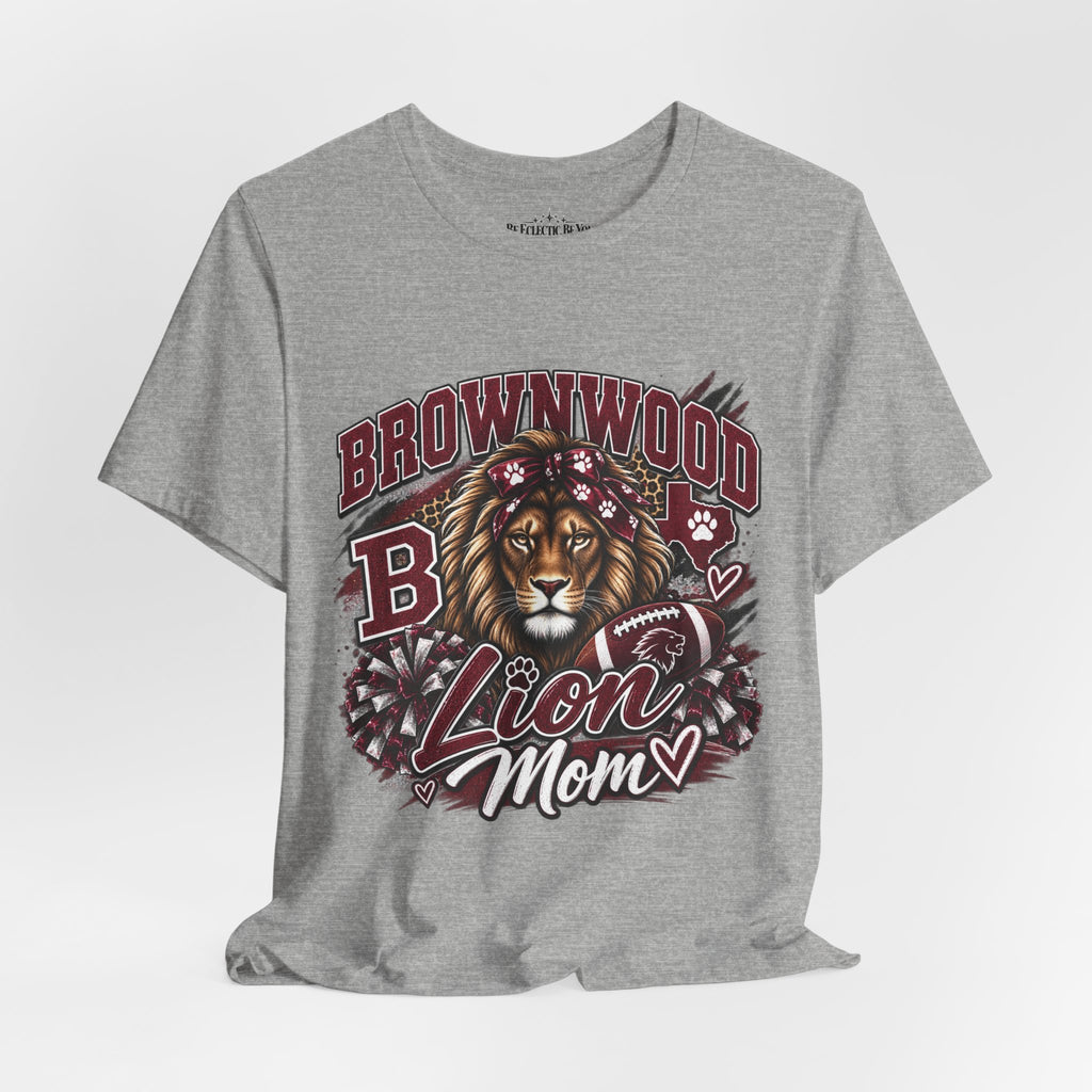 Brownwood B Lion Mom Graphic Tee