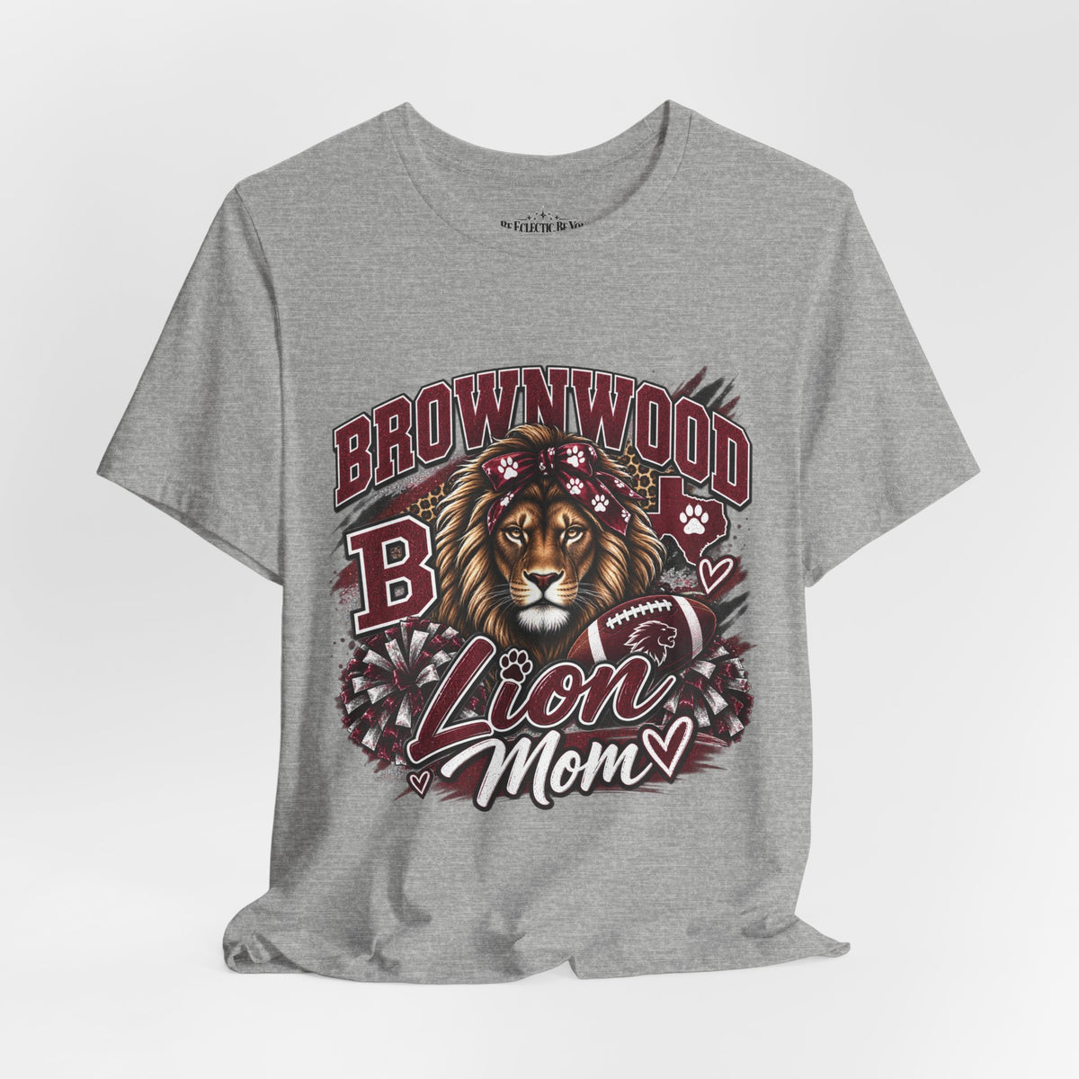 Brownwood B Lion Mom Graphic Tee