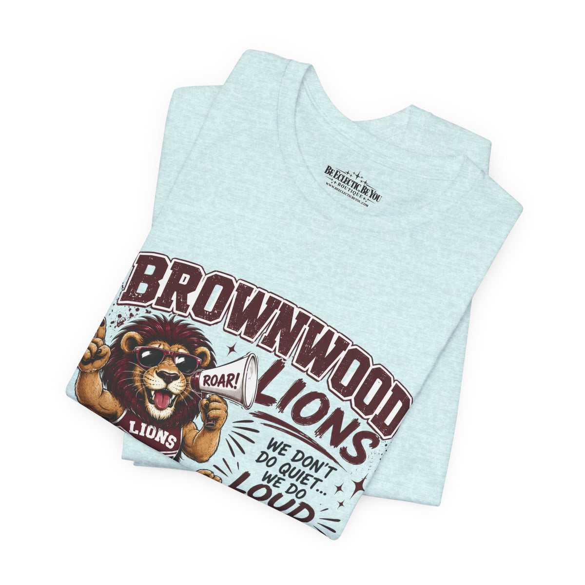 Brownwood Lions Team Spirit Cheer Jersey Tee
