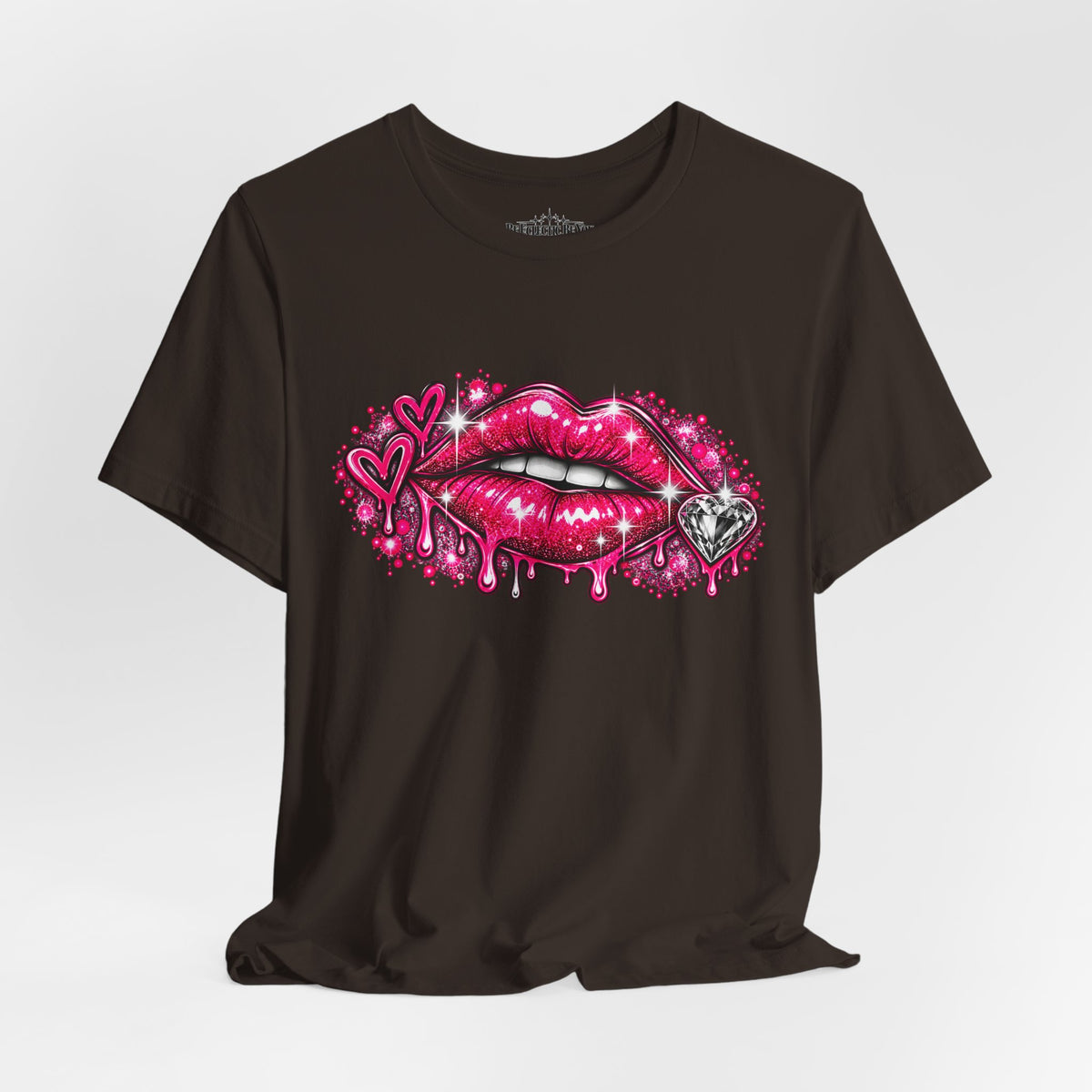 Sparkly Pink Lips Graphic Tee