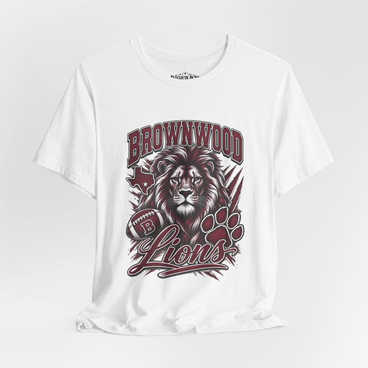 Brownwood Lions Vintage Lion Graphic T-Shirt