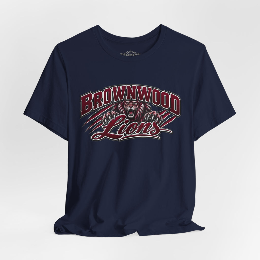 Brownwood Lions Family Football Graphic T-Shirt