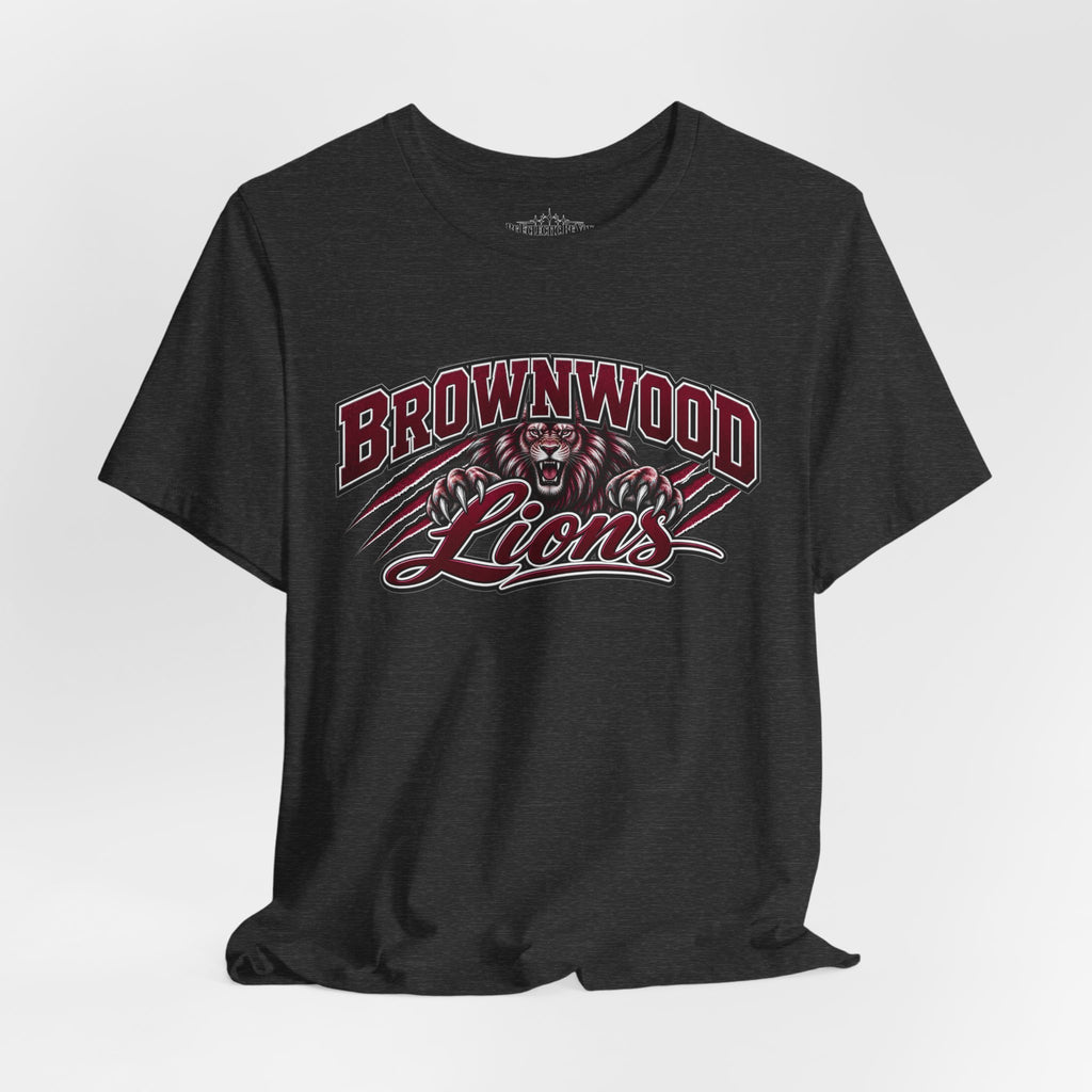 Brownwood Lions Family Football Graphic T-Shirt