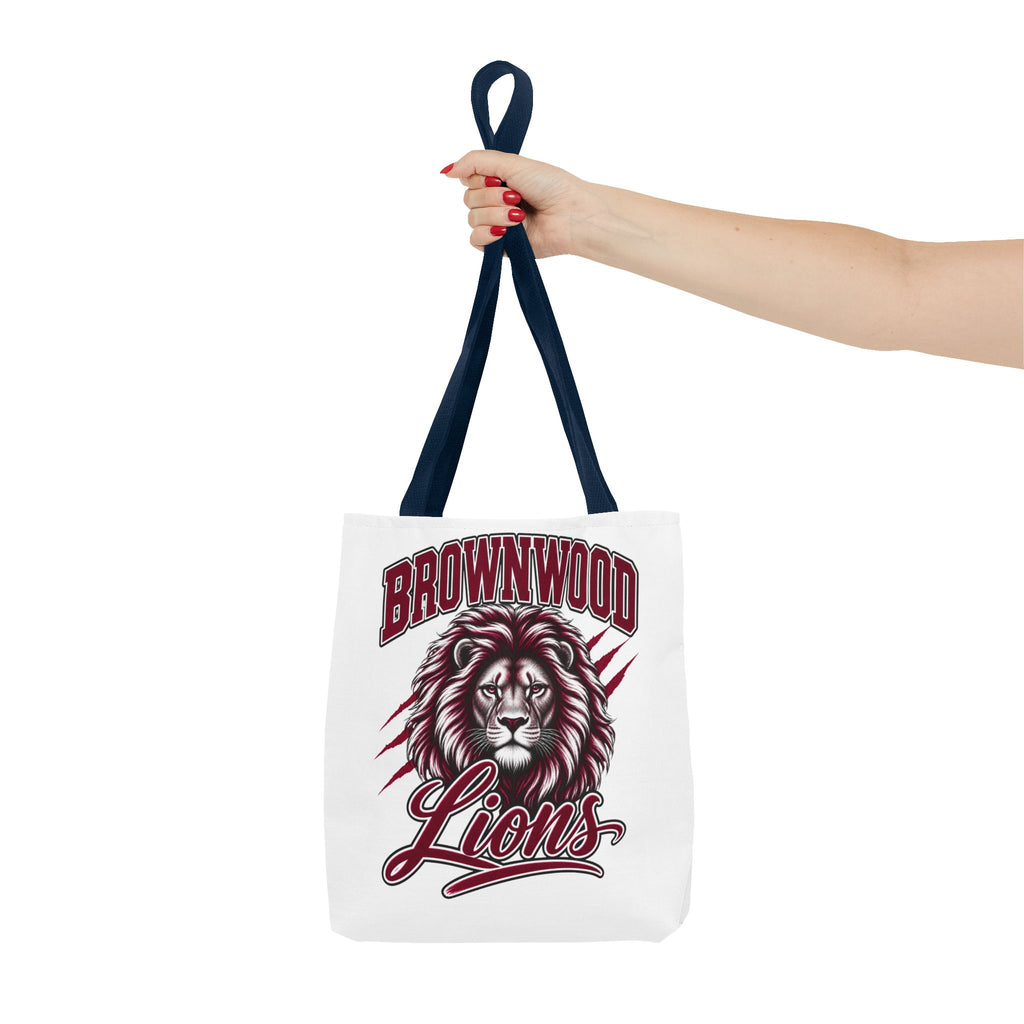 Brownwood Lions Tote Bag – School Mascot Lion Shopper