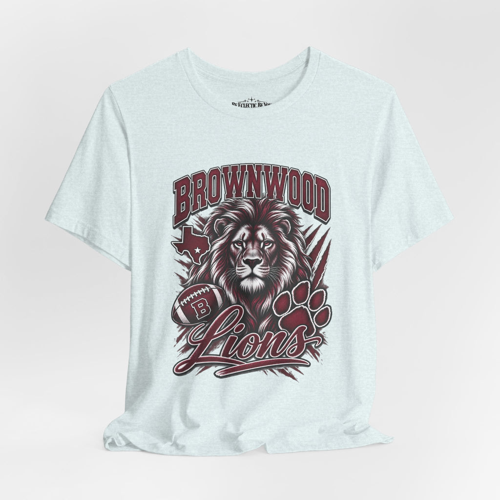 Brownwood Lions Vintage Lion Graphic T-Shirt