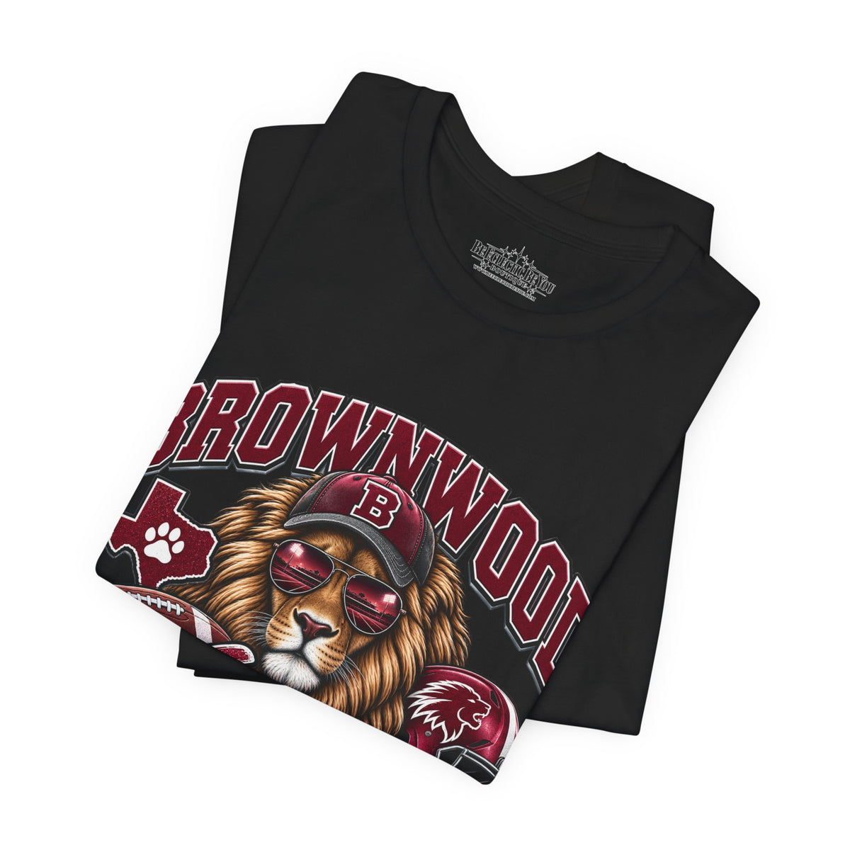 Brownwood Lion Dad Graphic T-Shirt