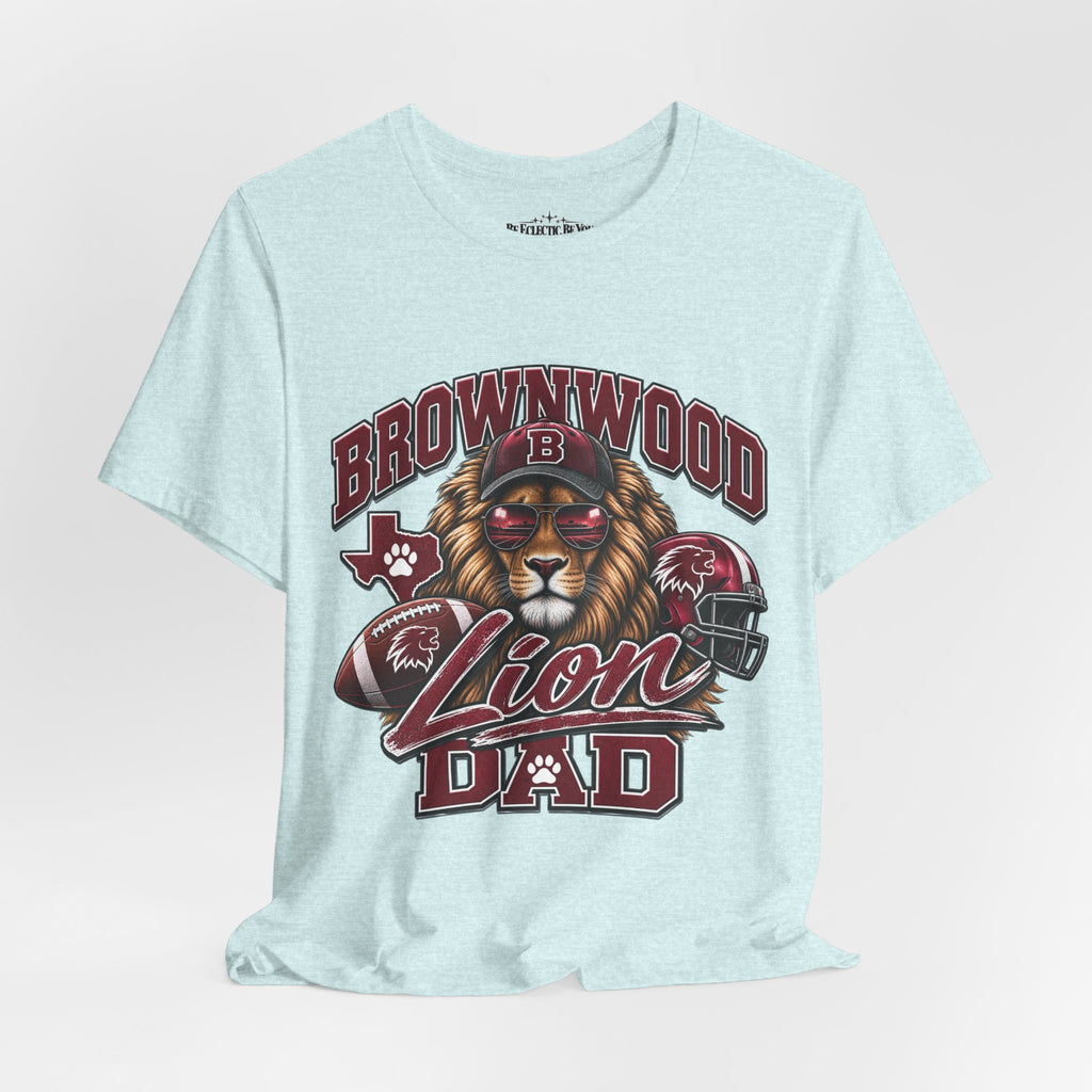 Brownwood Lion Dad Graphic T-Shirt