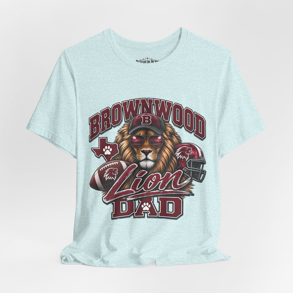 Brownwood Lion Dad Graphic T-Shirt