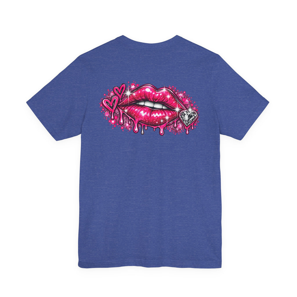 Sparkly Pink Lips Graphic Tee