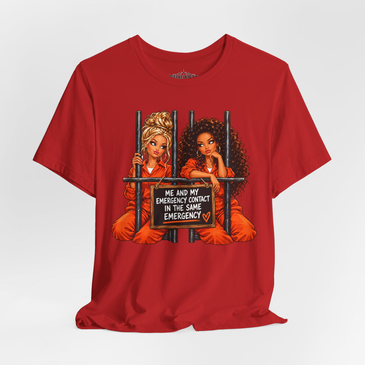 Emergency Contact Friendship Graphic Tee