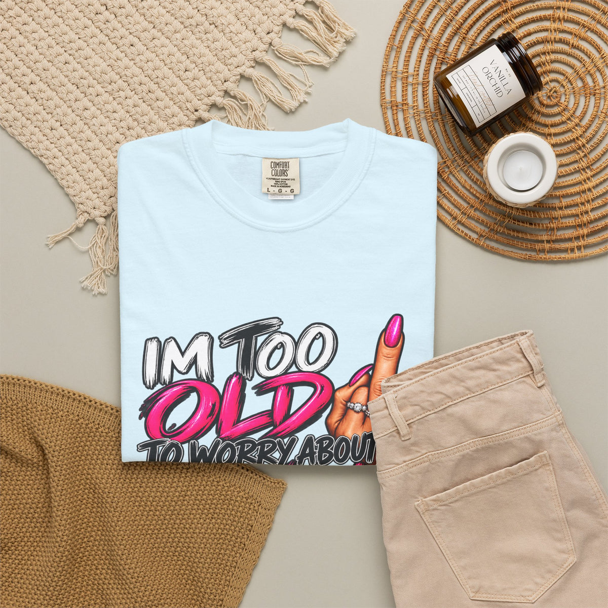 Unisex Garment-Dyed T-shirt