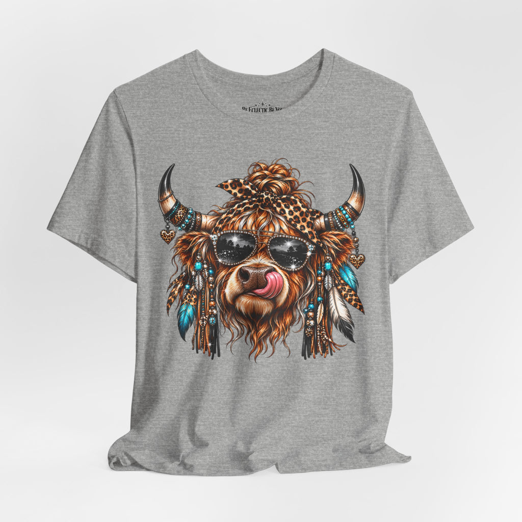 Highland Cow Graphic T-Shirt